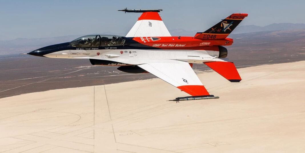 F-16 Variable In-flight Simulation Test Aircraft – ©USAF