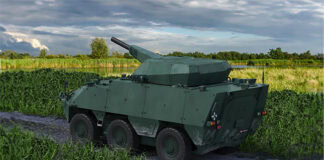 GDELS-Steyr & Elbit: Crossbow-Mörser für Pandur Pandur Evolution mit Crossbow Mörserturm – ©Elbit