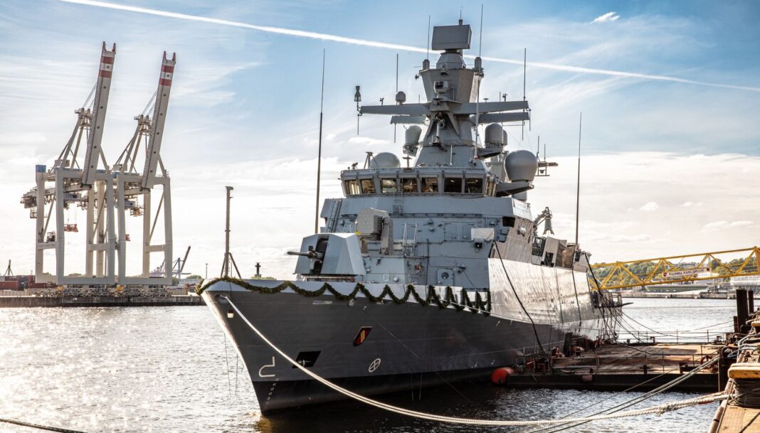 Neue Korvette der Bundeswehr getauft ©NVL Group