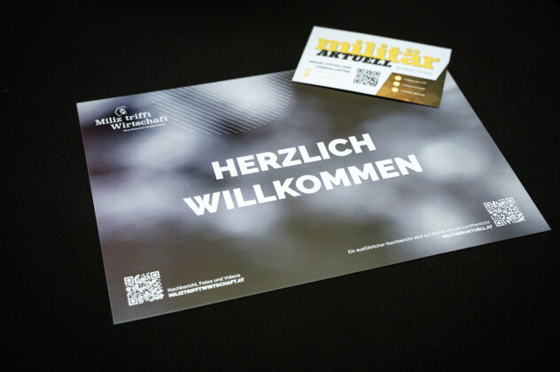 Veranstaltung „Miliz trifft Wirtschaft” – ©Militär Aktuell/Sebastian Freiler