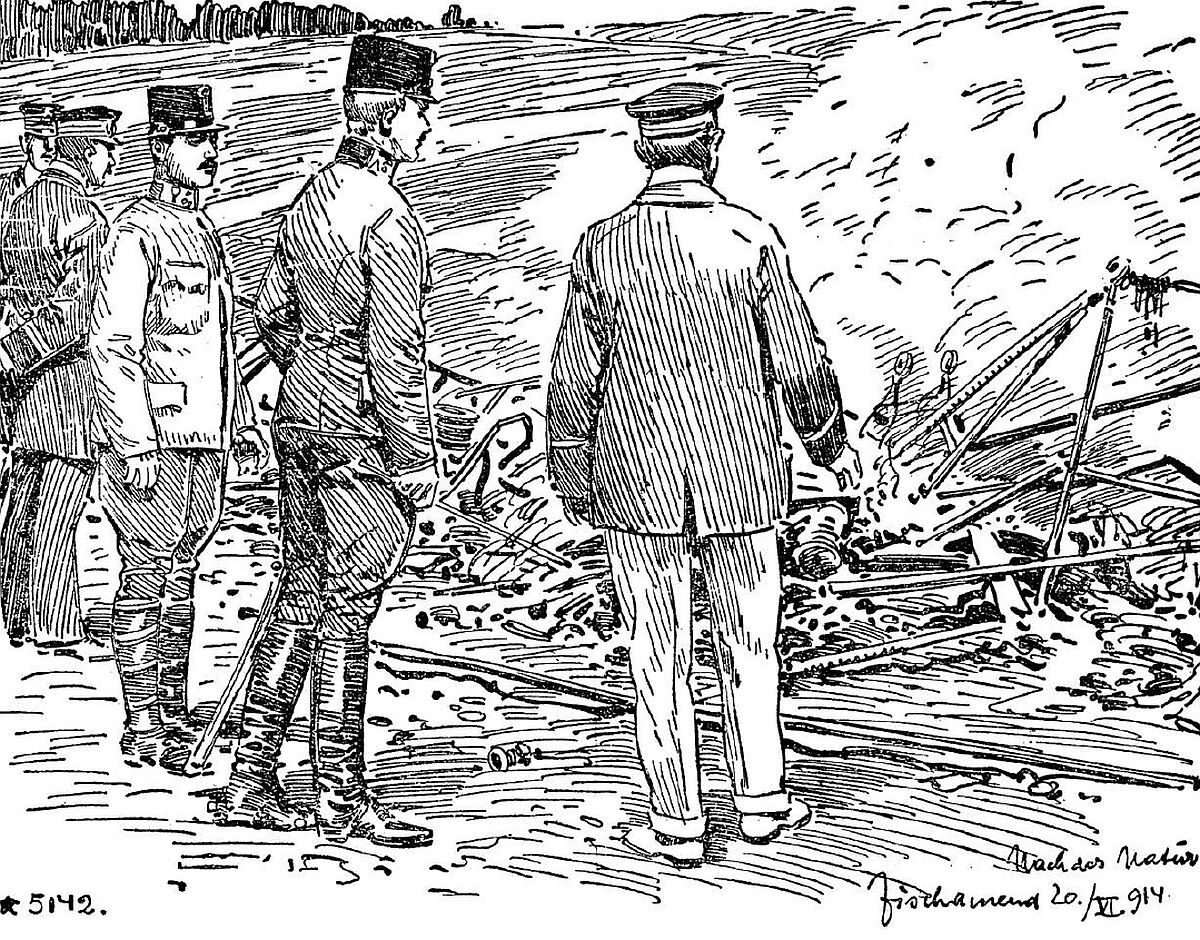 110 Jahre „Körting”-Tragödie – ©Archiv „Interessengemeinschaft Luftfahrt Fischamend”