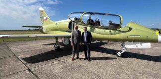 Aero Vodochody führte die L-39NG für LOM PRAHA vor Aero Vodochody demonstrierte die L-39NG für LOM PRAHA – ©Aero Vodochody