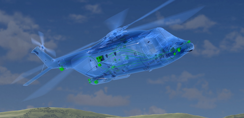 Neue Selbstschutz-Sensorik von Hensoldt für ukrainische Hubschrauber – ©Hensoldt AG Neue Selbstschutz-Sensorik von Hensoldt für ukrainische Hubschrauber – ©Hensoldt AG
