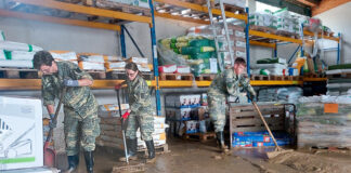 Das Bundesheer stockt seine Hilfskräfte weiter auf Soldaten des Jägerbataillon 19 im Katastrophenhilfseinsatz – ©Bundesheer/Graf