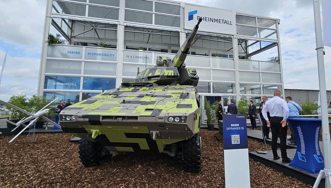 Skyranger Turm von Rheinmetall Air Defence – ©Militär Aktuell/Zacharias