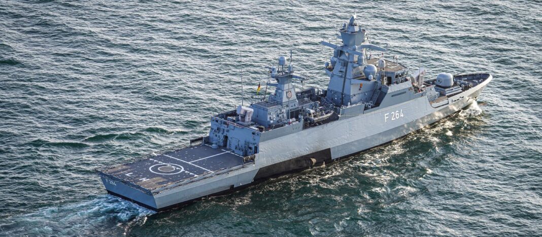 Korvette „Ludwigshafen am Rhein” legt Richtung Libanon ab – ©Bundeswehr