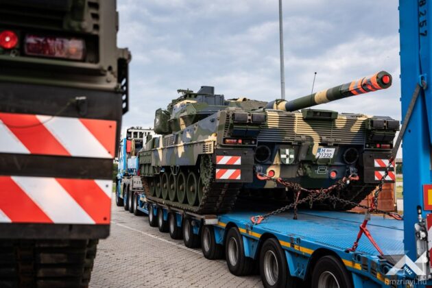 KNDS: Weitere Leopard-Kampfpanzer an Ungarn &uuml;bergeben &ndash; &copy;hmzrinyi.hu