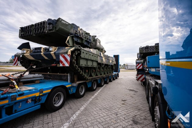 KNDS: Weitere Leopard-Kampfpanzer an Ungarn &uuml;bergeben &ndash; &copy;hmzrinyi.hu