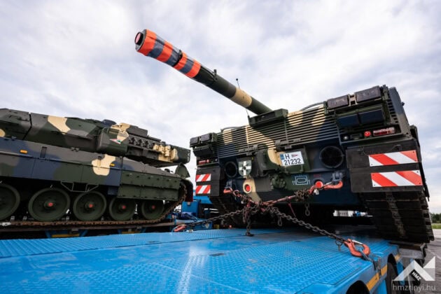 KNDS: Weitere Leopard-Kampfpanzer an Ungarn &uuml;bergeben &ndash; &copy;hmzrinyi.hu