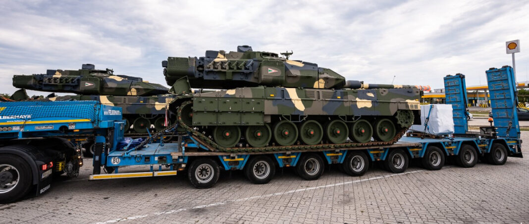 KNDS: Further Leopard main battle tanks handed over to Hungary - ©hmzrinyi.hu