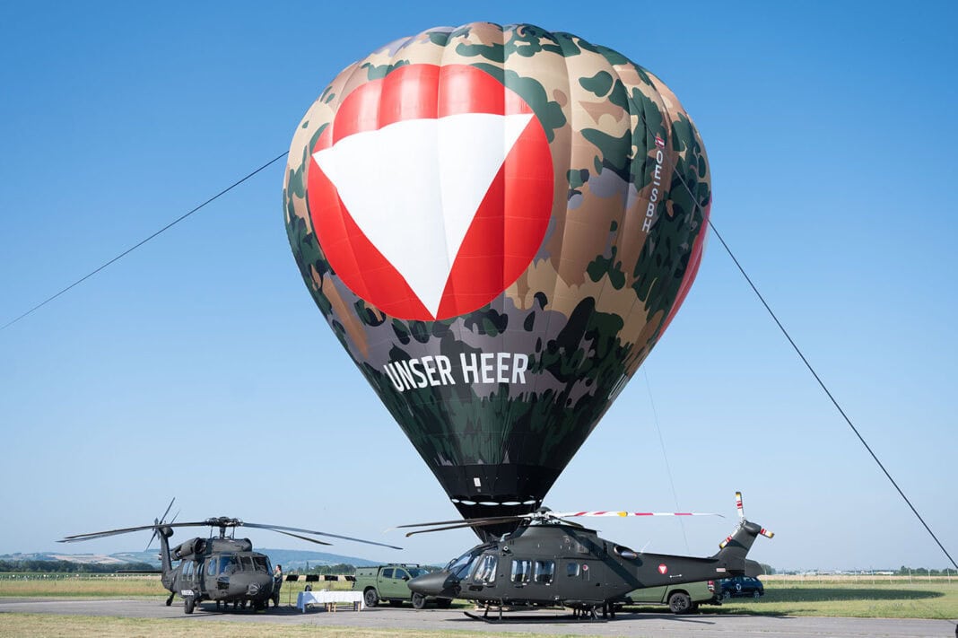 Neuer Bundesheer-Ballon „Polaris” – ©Bundesheer/Pusch