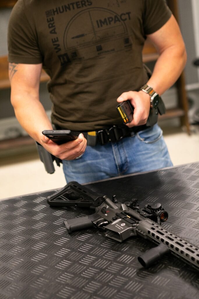 High Ready App: Interview mit Gründer Christian H. Die High Ready App bietet unter anderem für das Training am Schießplatz sowie für zu Hause zahlreiche Funktionen. ©High Ready