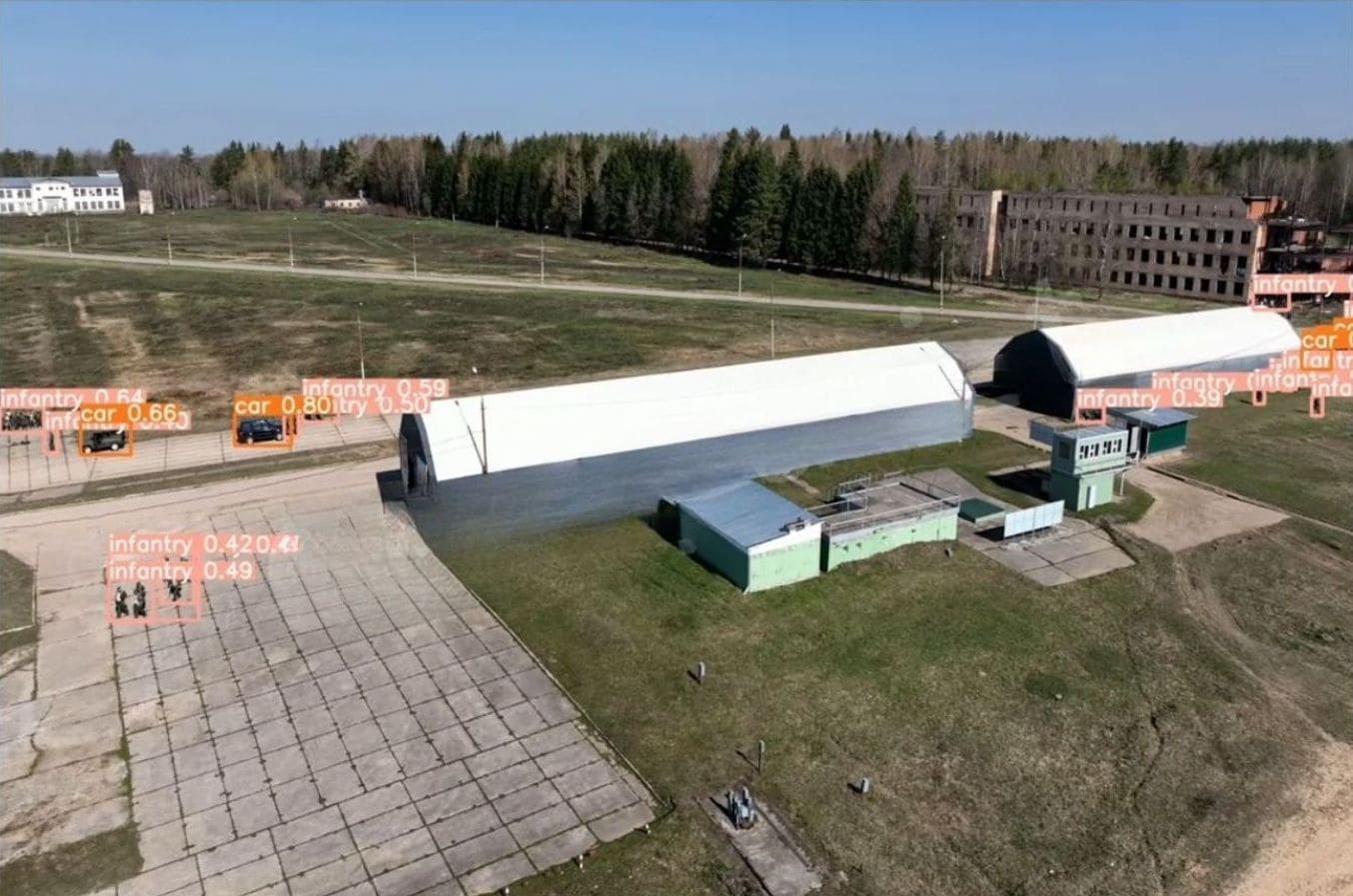 Ukraine: KI hält Einzug in den Drohnenkrieg Objekterkennungssoftware im Test – ©Archiv