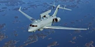 Sweden orders third GlobalEye from Saab