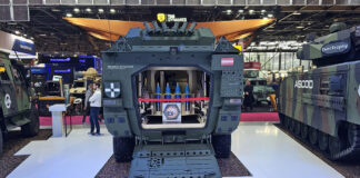 Ready to deliver or out? What will be required of Europe’s defense industry in 2026 Pandur Evolution with crossbow mortar at Eurosatory 2024 - ©Militär Aktuell/Zacharias