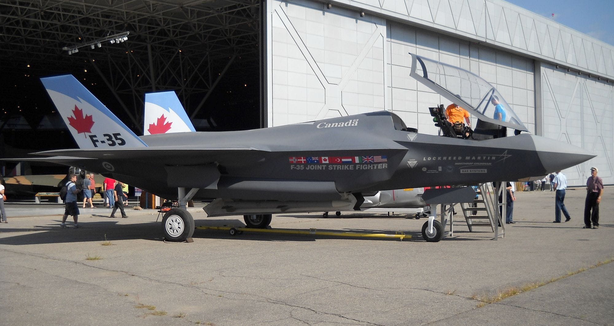 F-35 fighter jet in F-35 fighter jet in