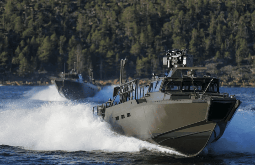 CB90 Next Generation Design Kampfboote der schwedischen Marine – ©Saab