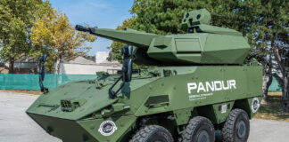 Airpower: GDELS-Steyr shows Pandur with Skyranger turret