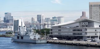 Japanese ships as guests in Hamburg