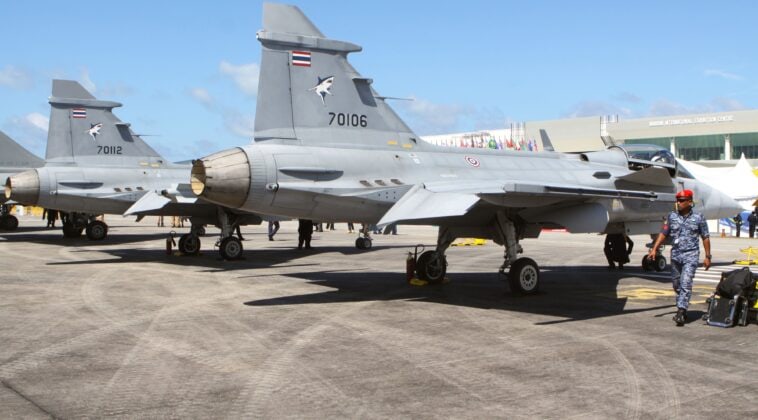 Gripen C der thail&auml;ndischen Luftwaffe &ndash; &copy;Georg Mader