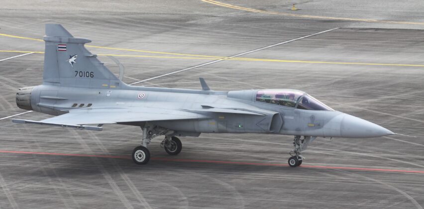 Gripen C der thail&auml;ndischen Luftwaffe &ndash; &copy;Georg Mader