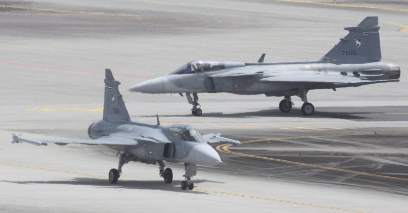 Gripen C der thail&auml;ndischen Luftwaffe &ndash; &copy;Georg Mader