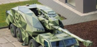 Neue tschechische Haubitze Dita „erspäht” Dita-Haubitze – ©Excalibur Army