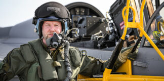„Airpower“: Gripen-Pilot Major Henrik Björling im Interview Gespräch mit Gripen-Pilot Major Henrik Björling -©Patrik Skolling Moeller