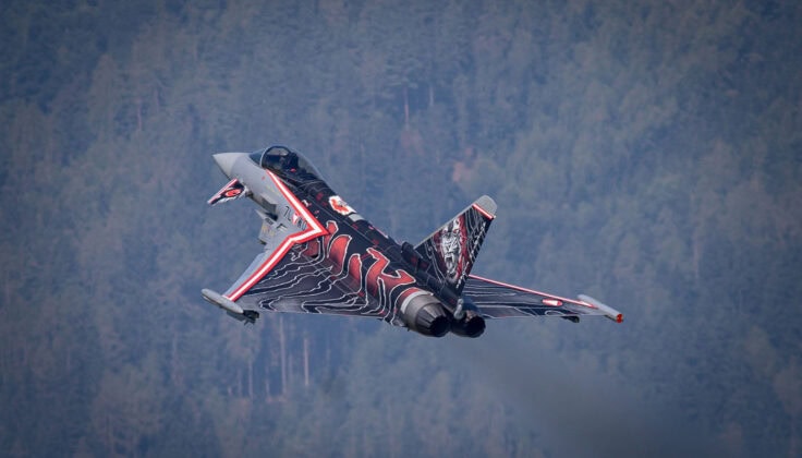 Eurofighter „Grey Tiger” des Bundesheeres – ©Bundesheer/Trippolt