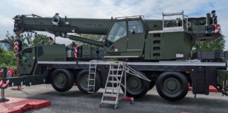 Bundeswehr receives new heavy-duty crane