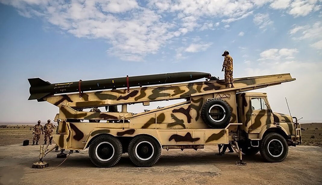 Iranische Naze'at-6-Artillerierakete – ©Tasnim News Agency, Iranische Naze'at-6-Artillerierakete – ©Tasnim News Agency,