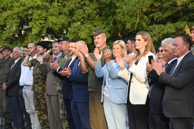 Angelobung vor Burg Lichtenstein – ©Patrick Huber