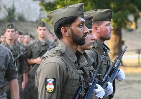 Angelobung vor Burg Lichtenstein – ©Patrick Huber