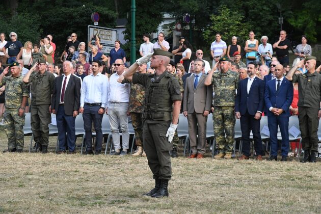 Angelobung vor Burg Lichtenstein – ©Patrick Huber