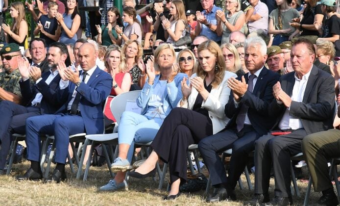 Angelobung vor Burg Lichtenstein – ©Patrick Huber