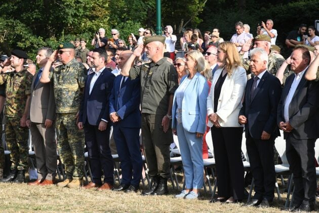 Angelobung vor Burg Lichtenstein – ©Patrick Huber