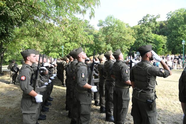 Angelobung vor Burg Lichtenstein – ©Patrick Huber