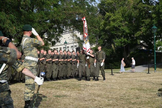 Angelobung vor Burg Lichtenstein – ©Patrick Huber