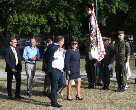 Angelobung vor Burg Lichtenstein – ©Patrick Huber