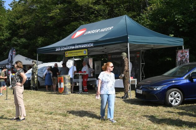 Angelobung vor Burg Lichtenstein – ©Patrick Huber