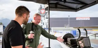 Interview mit Saab Gripen E-Pilot „Kobe” Saab Gripen E-Pilot „Kobe” – ©Sebastian Freiler