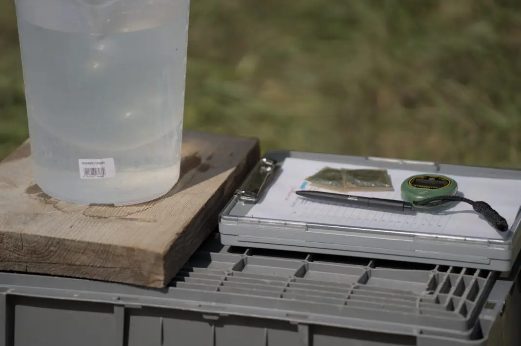 Jeder Tropfen zählte bei der Station „Wasser“. ©Eichenwerk