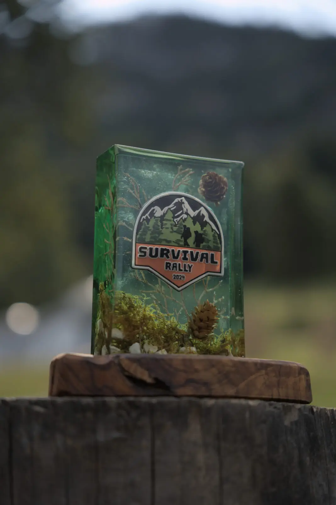 Der Survival Rally-Pokal für die Erstplatzierten. ©Eichenwerk