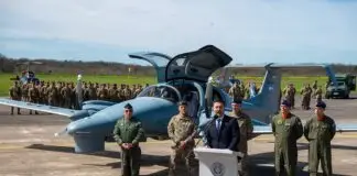 Diamond Aircraft delivers DA-62 MPP to Argentina Diamond Aircraft hands over DA-62 MPP to the Argentine Army Air Forces - ©Diamond Aircraft