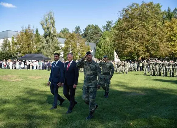 Angelobung in Puchenau &ndash; &copy;Bundesheer/Mickla