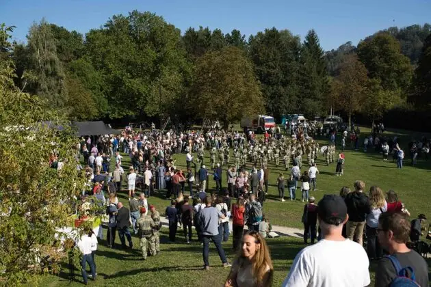 Angelobung in Puchenau &ndash; &copy;Bundesheer/Mickla