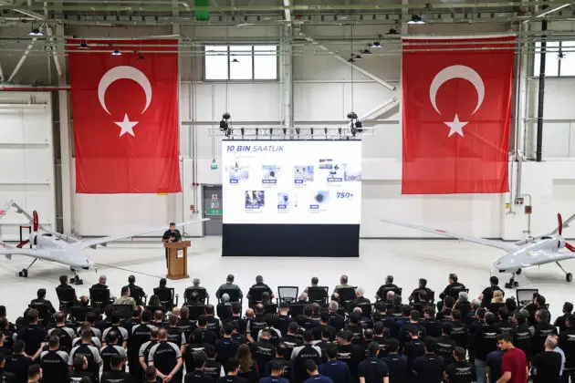 Festakt zur Au&szlig;erdienststellung der ersten Bayraktar TB2 &ndash; &copy;Baykar