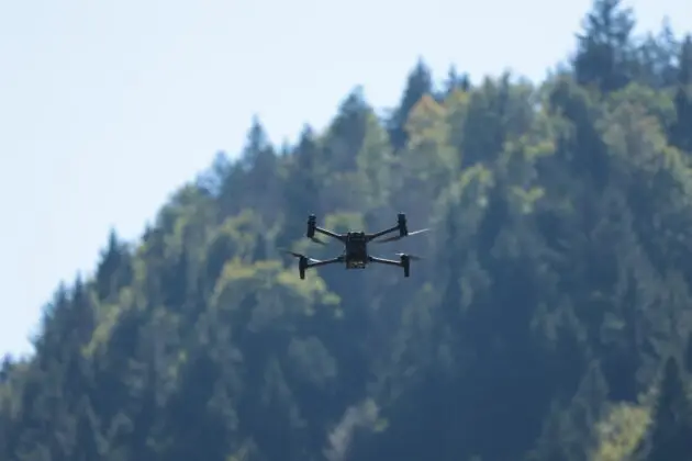 Drohnen unterst&uuml;tzen das Skyranger-System bei der Aufkl&auml;rung. &copy;Milit&auml;r Aktuell/Bendl