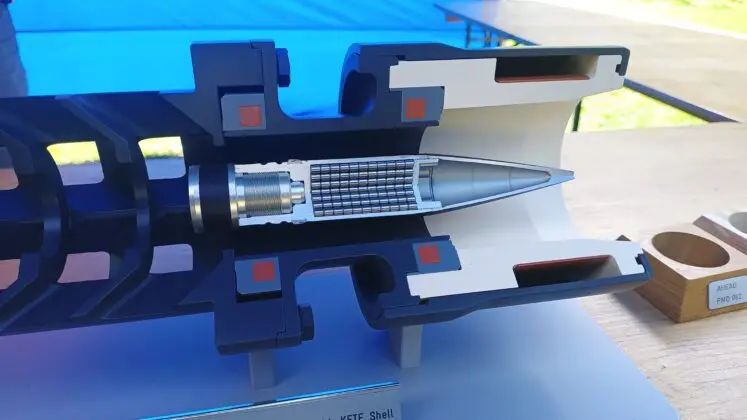 Die Ahead-Munition im Detail. &copy;Milit&auml;r Aktuell/Bendl