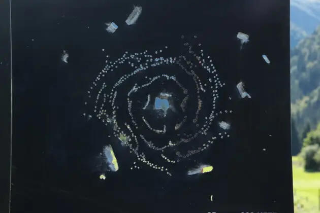 Charakteristisches Muster der Ahead-Munition. &copy;Milit&auml;r Aktuell/Bendl